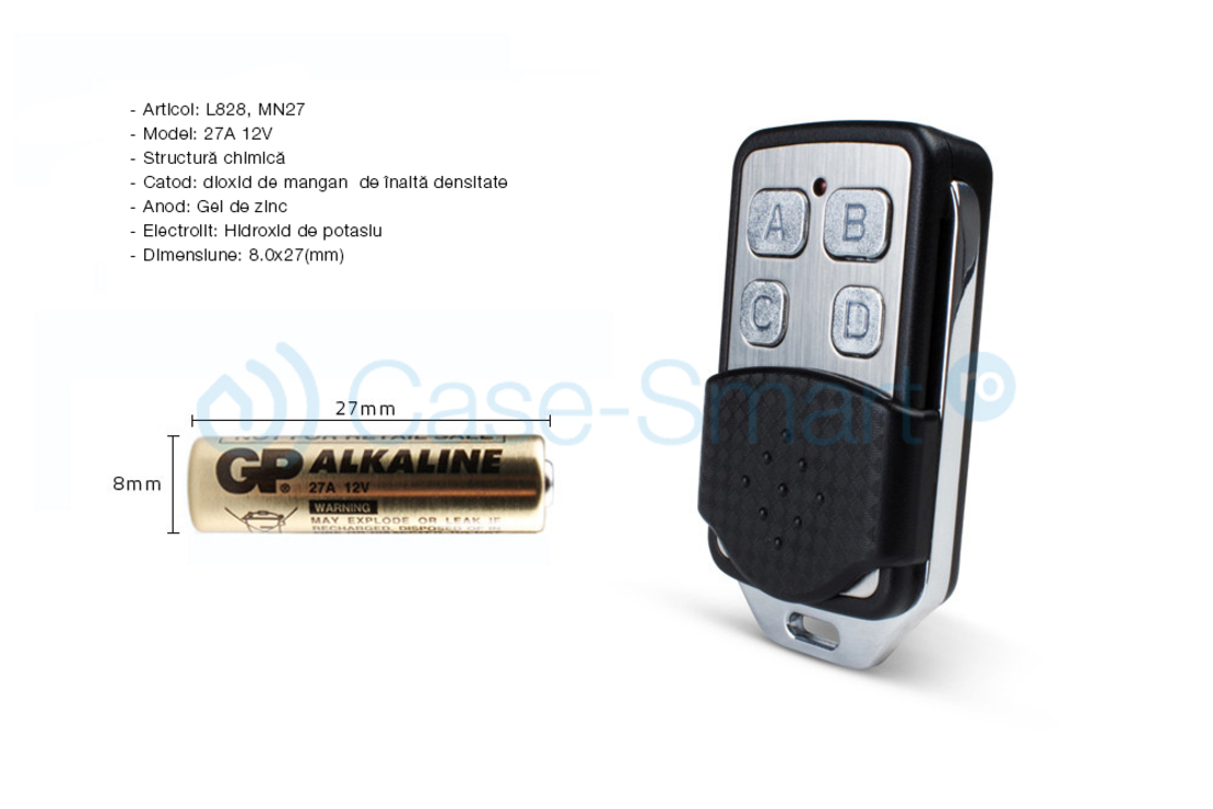 Telecomanda tip breloc Livolo