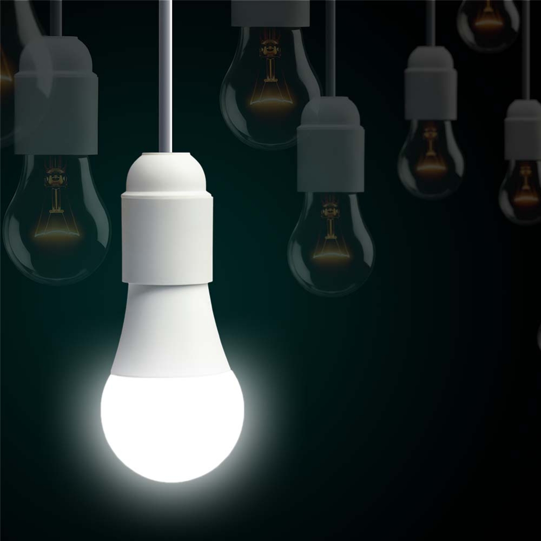 Bec LED inteligent Tellur , Wi-Fi, Dimabil, E27, 9W, 820 lm