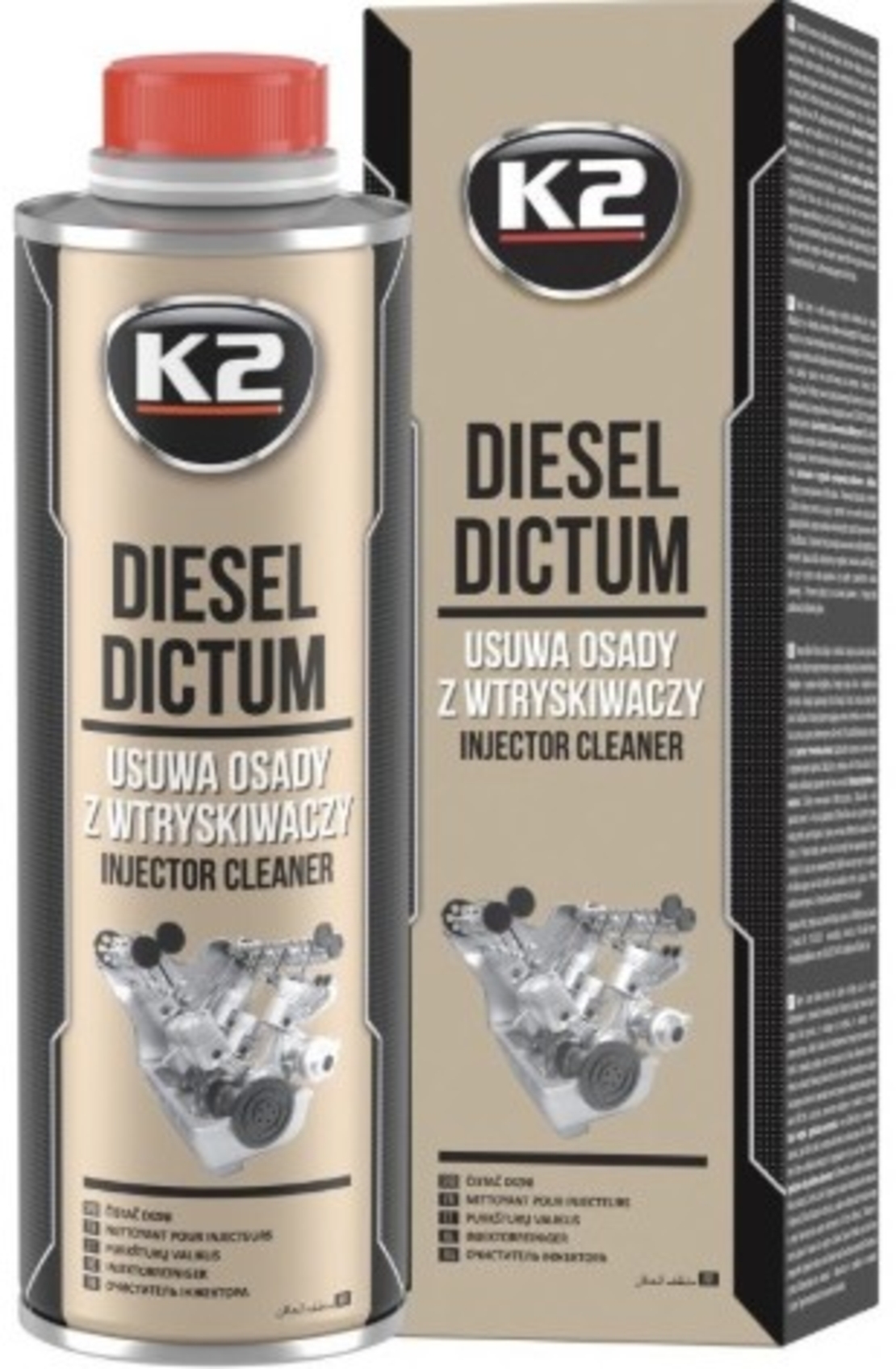 DIESEL DICTUM 500 ml - Solutie curatat sistem alimentare DIESEL