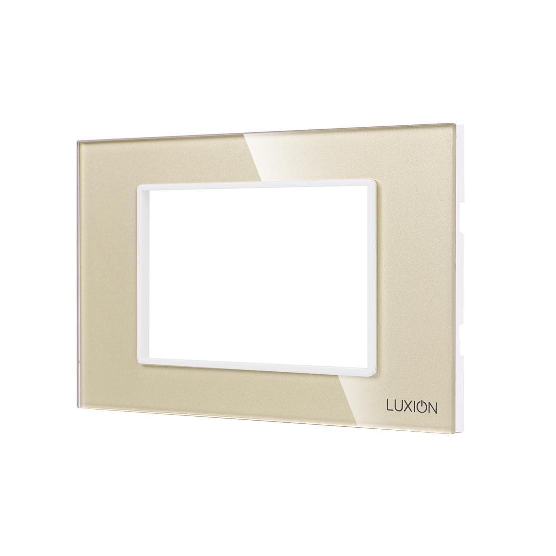 Rama din Sticla Securizata cu Suport 3M LUXION, Standard Italian, auriu