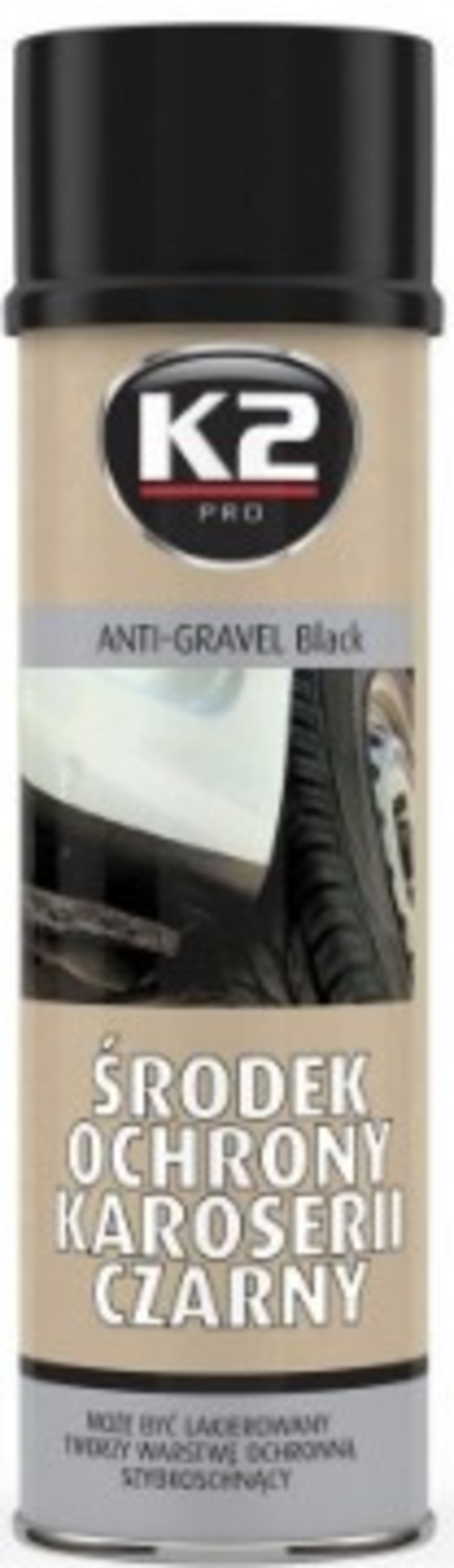 ANTI GRAVEL - Insonorizant spray 500ml. - negru