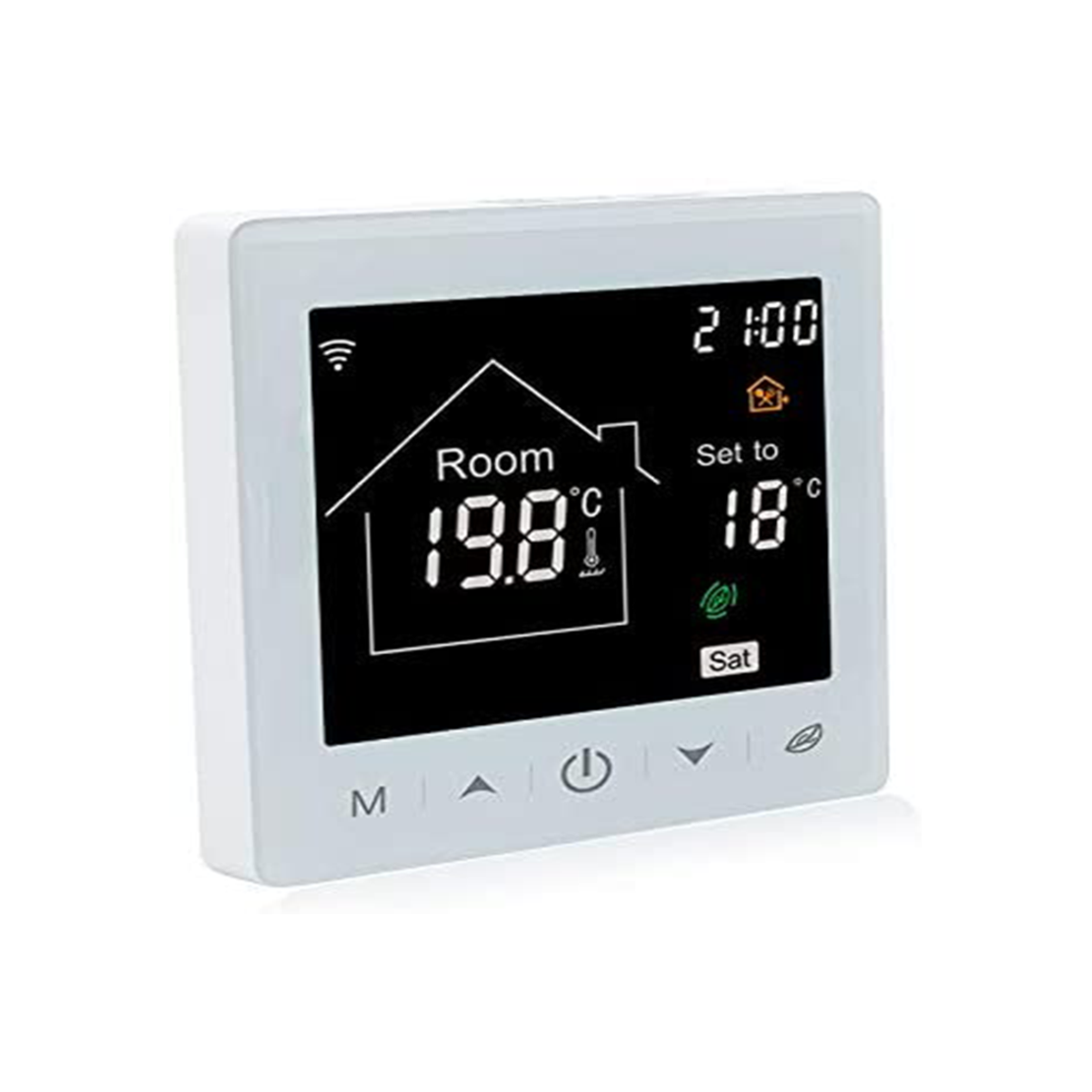 Termostat Wi-Fi pentru incalizare electrica in pardoseala BeOk TR9B-WIFI-EP