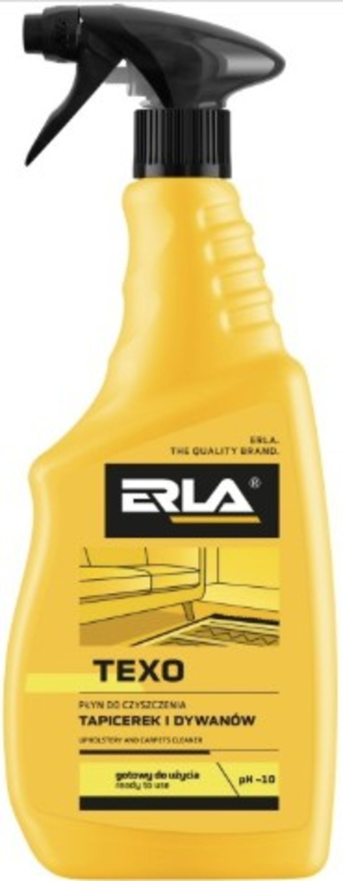 ERLA TEXO - Solutie pt. curățarea tapițeriei și covoarelor