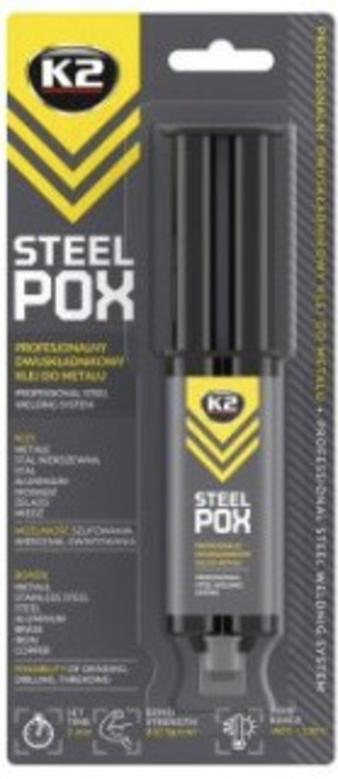 STEELPOX-adeziv epoxidic pentru lipirea tuturor tipurilor de metal