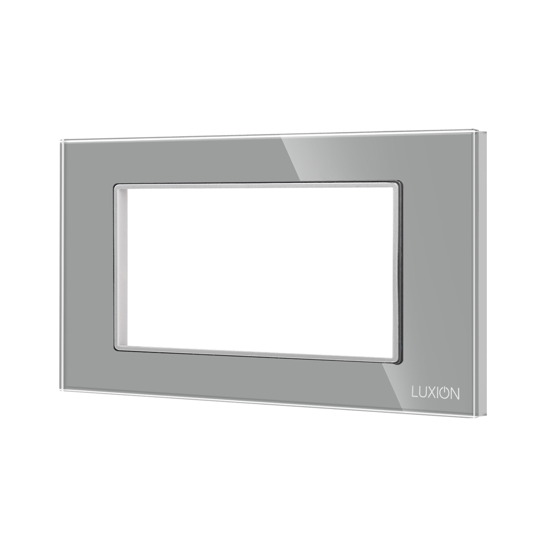 Rama din Sticla Securizata cu Suport 4M LUXION, Standard Italian, gri