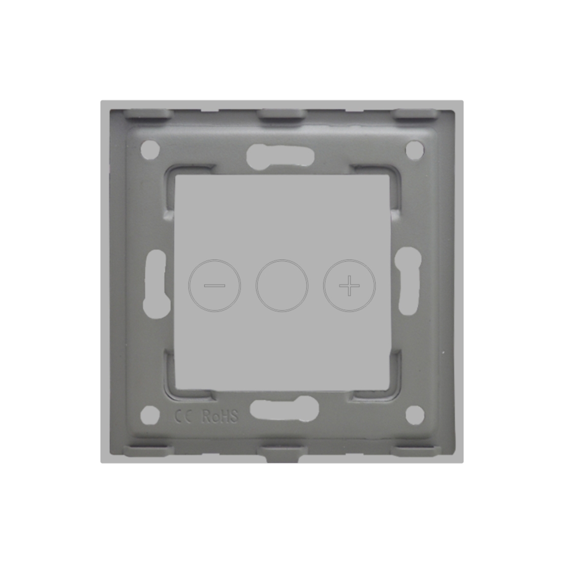 Panou Intrerupator Variator cu Touch Din Sticla LUXION, gri