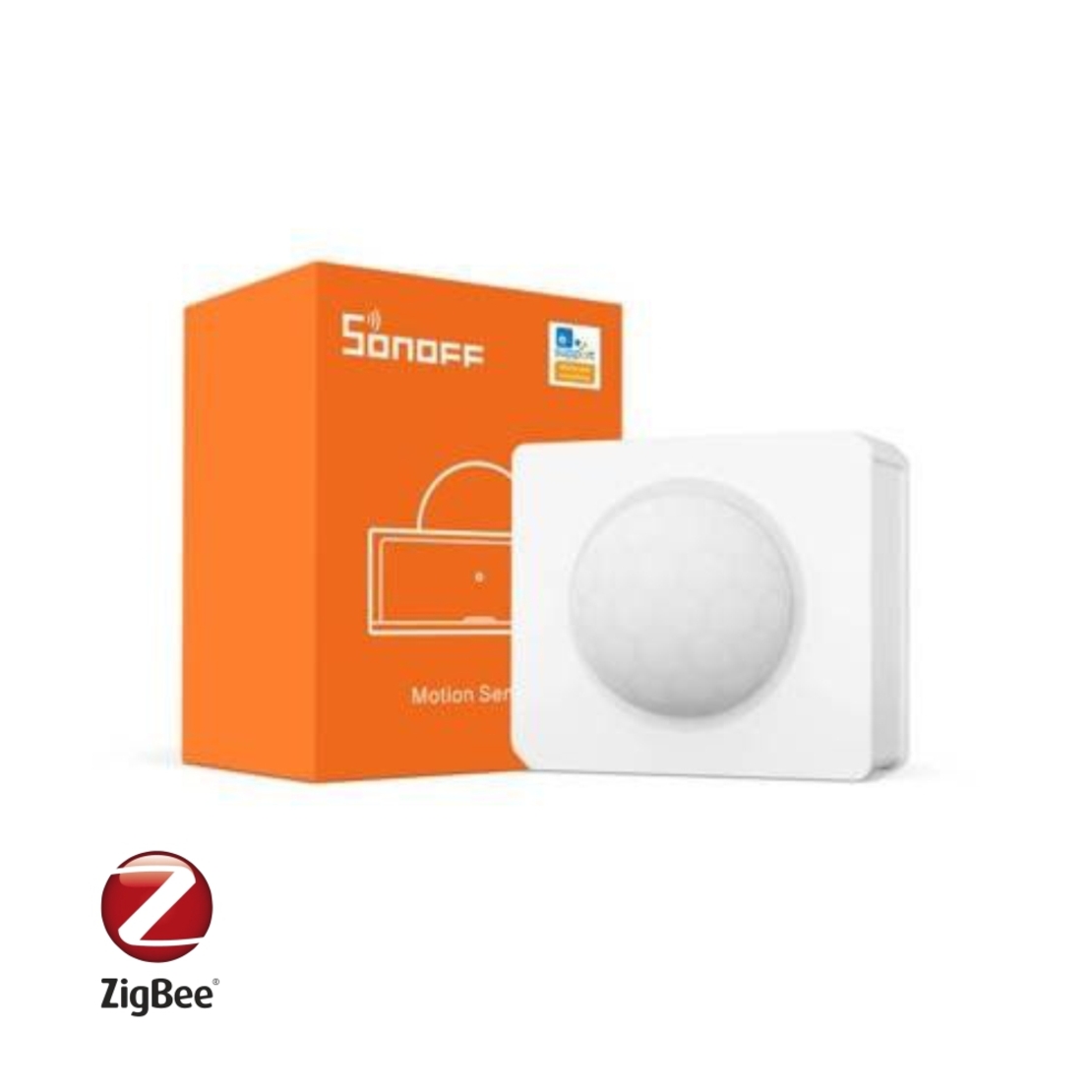 Senzor de miscare Sonoff SNZB-03, Wireless, Protocol ZigBee, Distanta detectare pana la 6 metri