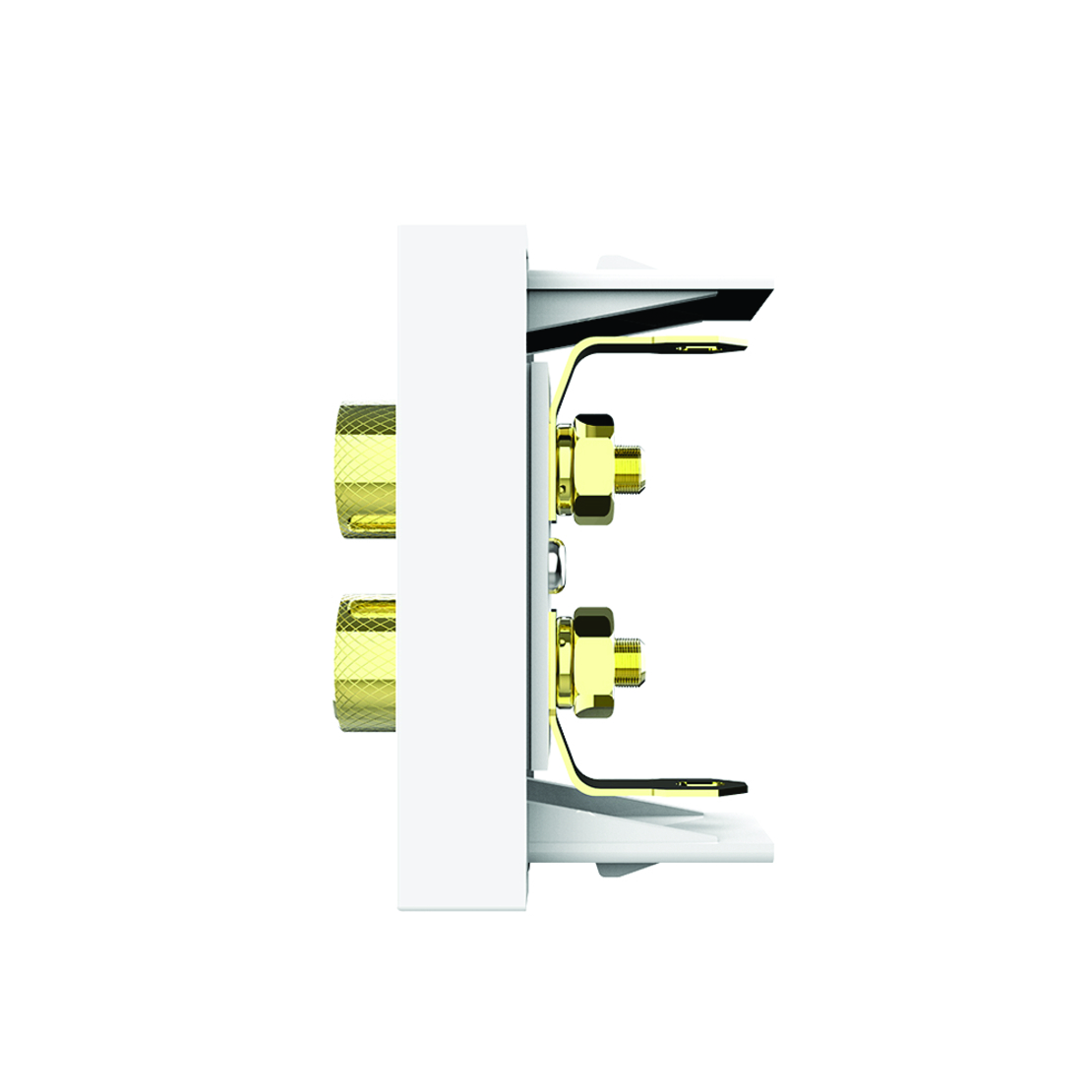 Priza cu mufa pentru redare sunet Livolo, alb