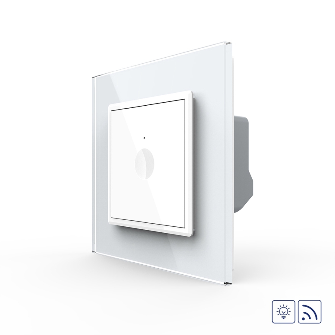 Intrerupator Simplu cu Dimmer, Wireless si Touch LIVOLO - Serie Noua