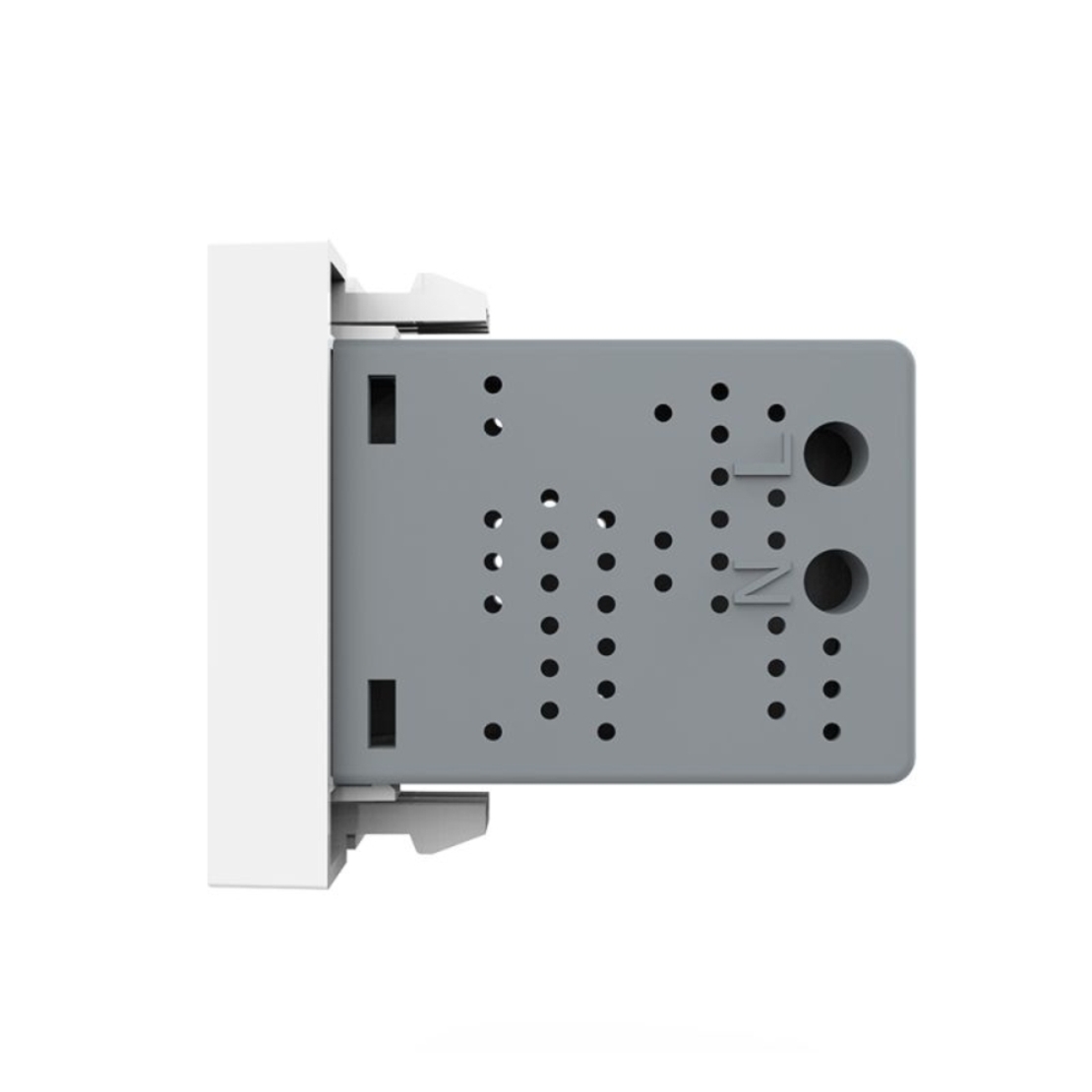 Priza USB Livolo, alb