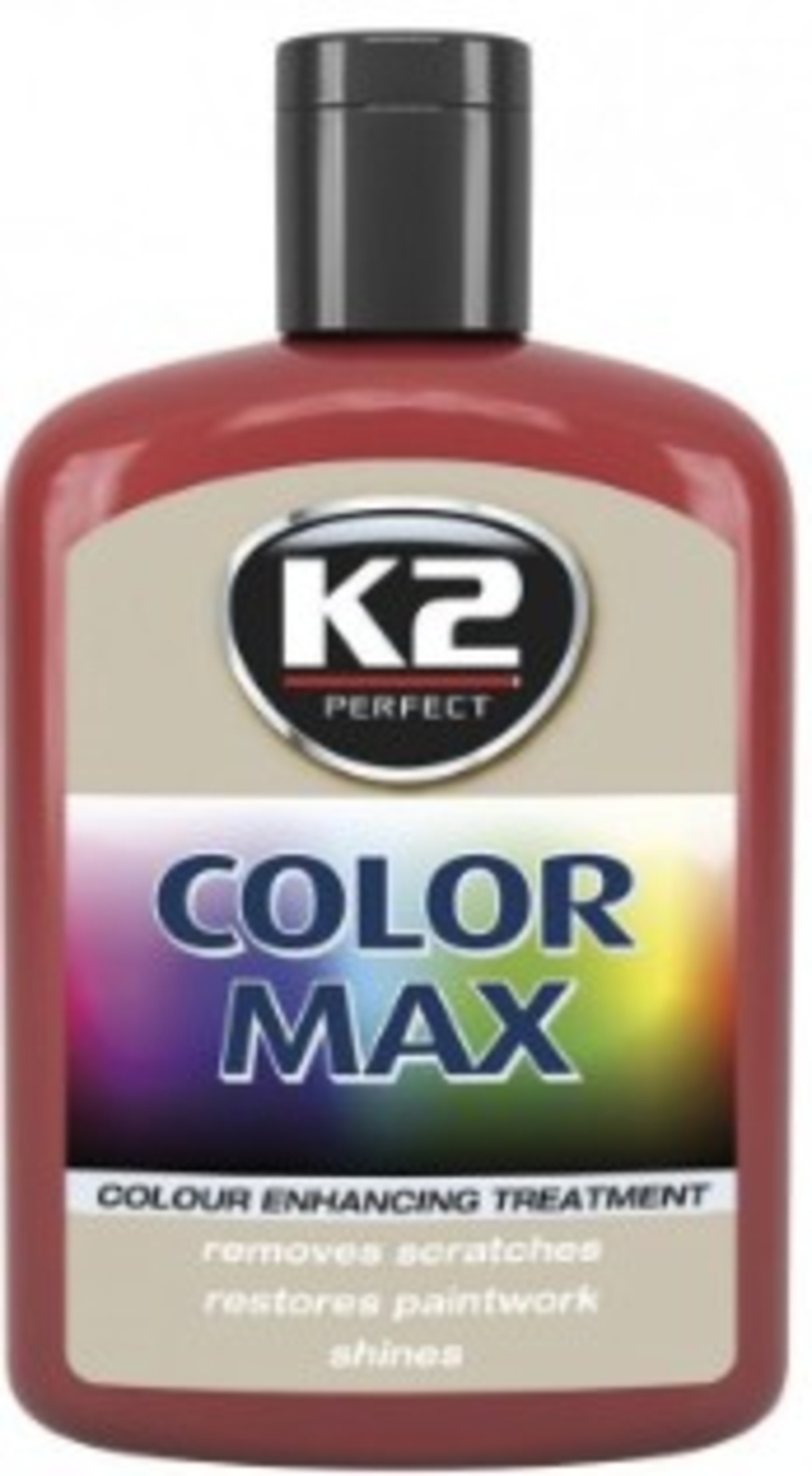 COLOR MAX 200ml.- Pastă de lustruit şi ceruit 200ml. - roşie