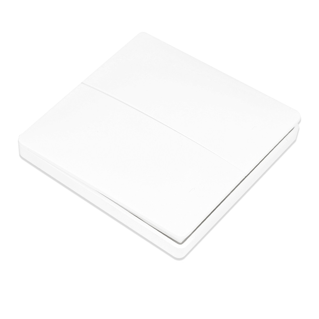 Telecomanda Dubla Tip Comutator, Auto-Alimentata LUXION, alb