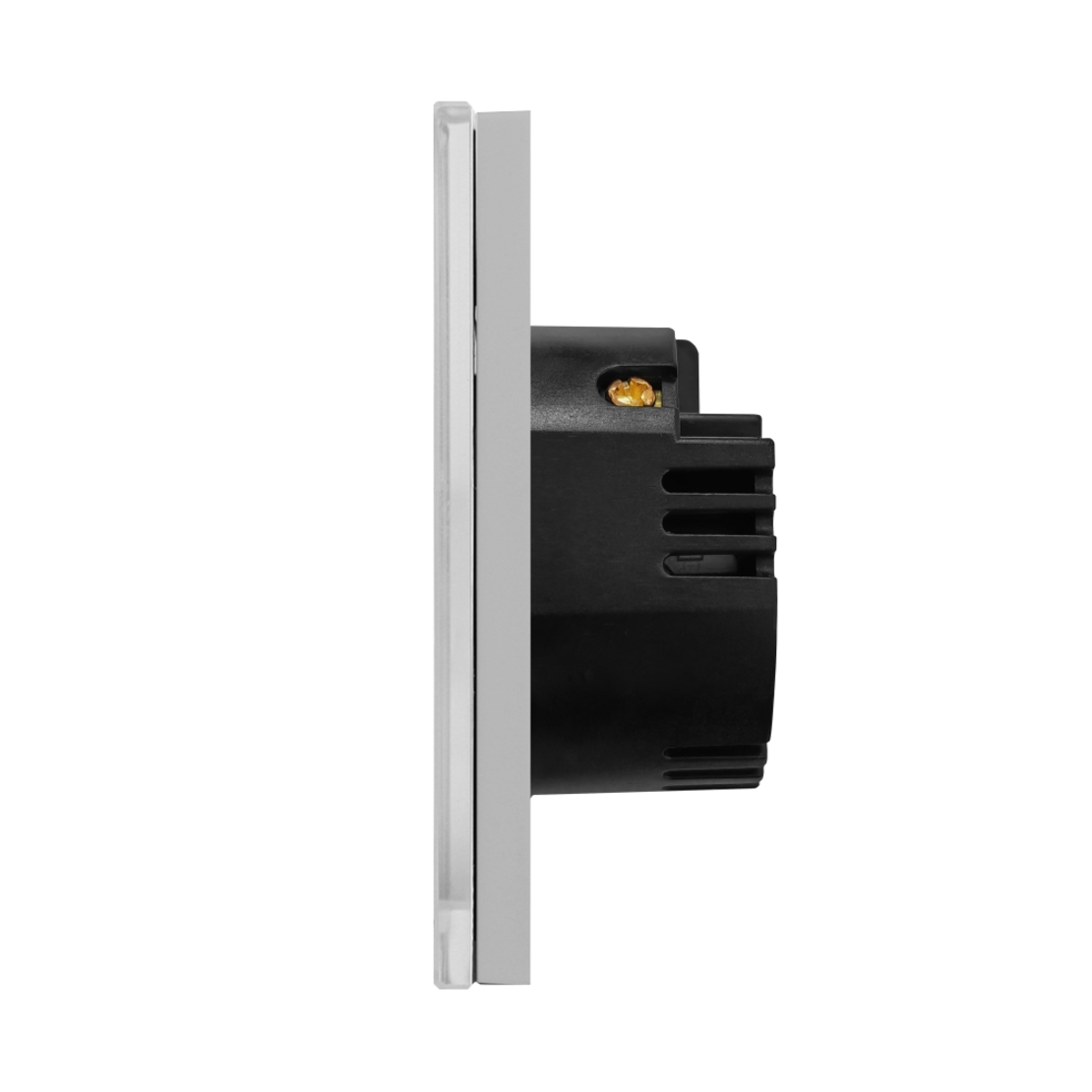 Intrerupator Wi-Fi Draperie cu Touch din Sticla LUXION, gri