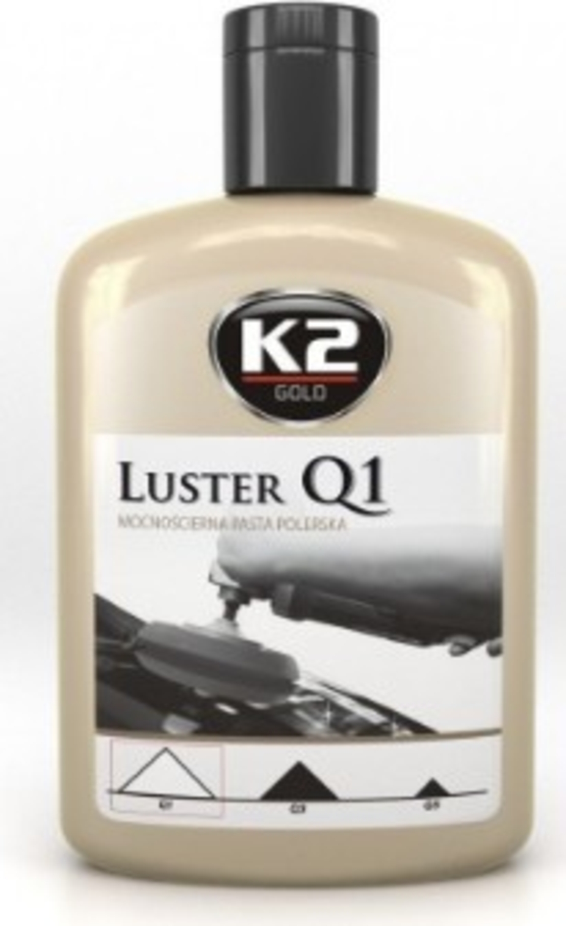 LUSTER Q1 - Pasta polisare alba extrem de abraziva 200gr.