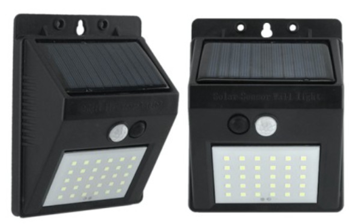 Aplica cu senzor si panou solar 5.5V/0.55W ~10W