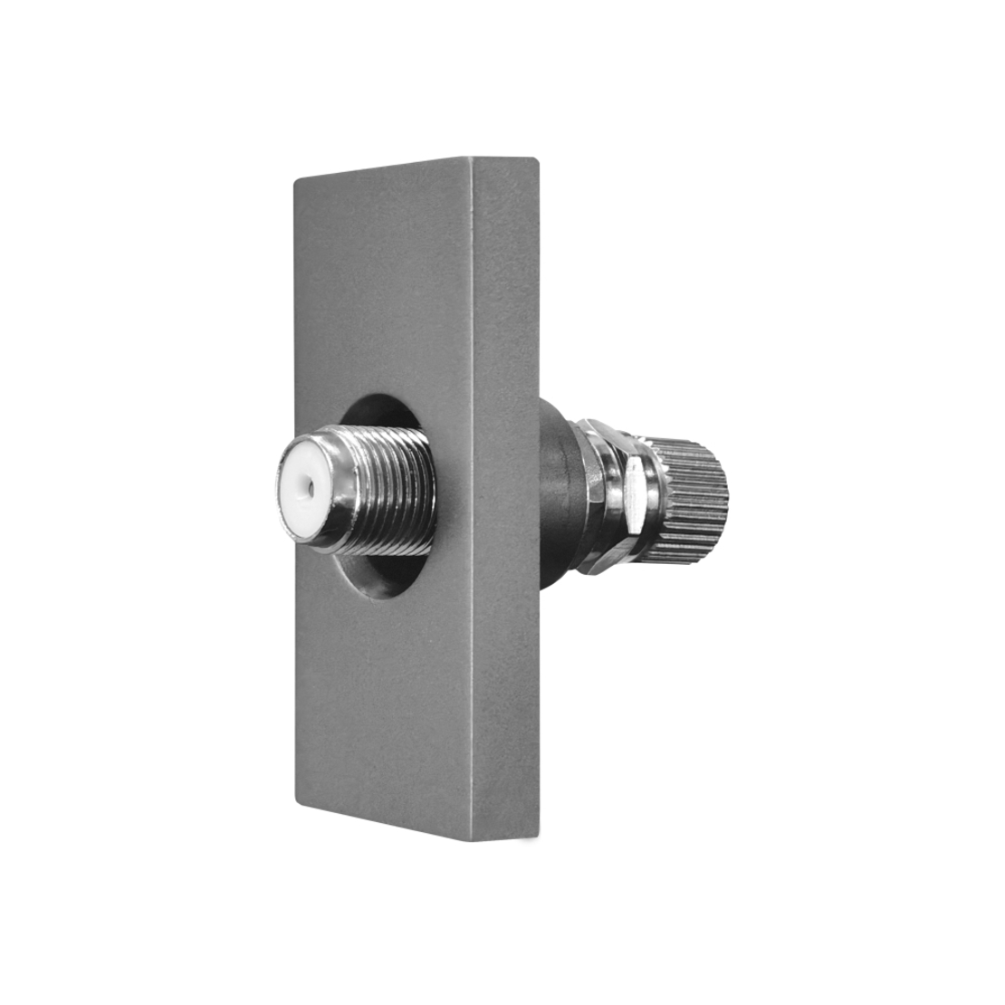 Modul Priza TV Satelit 1M LUXION, gri