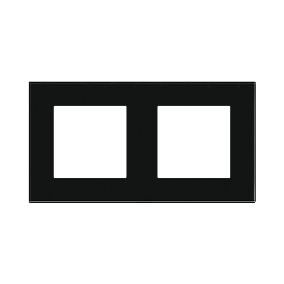Rama Dubla LUXION Din Sticla, negru