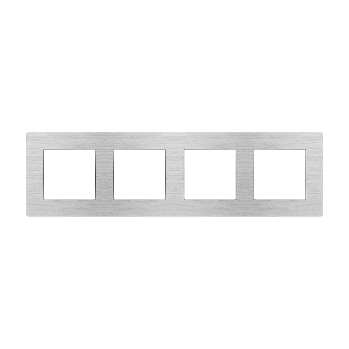 Rama Cvadrupla din Aluminiu LUXION, alb