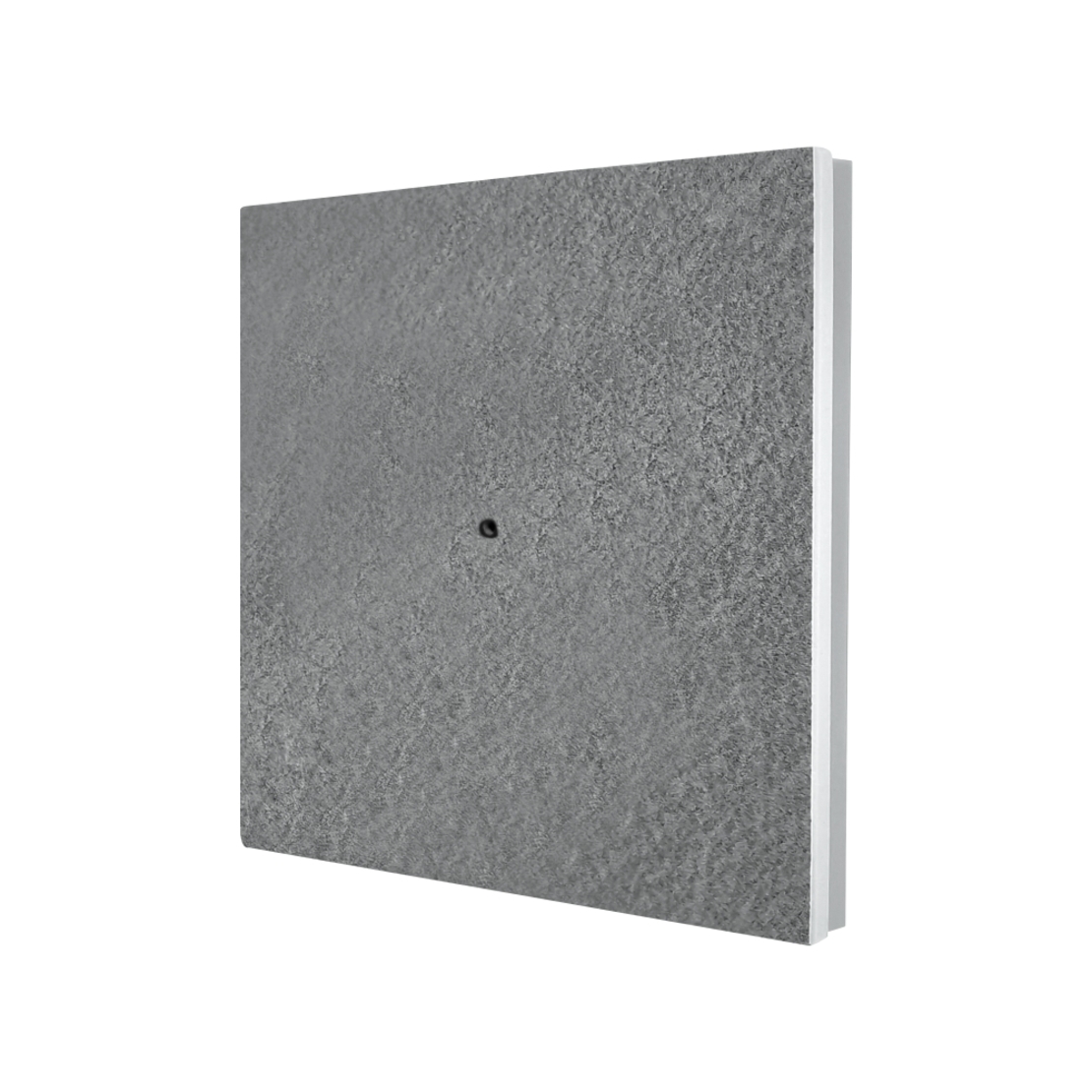 Panou Intrerupator Simplu cu Touch din Marmura LUXION, gri