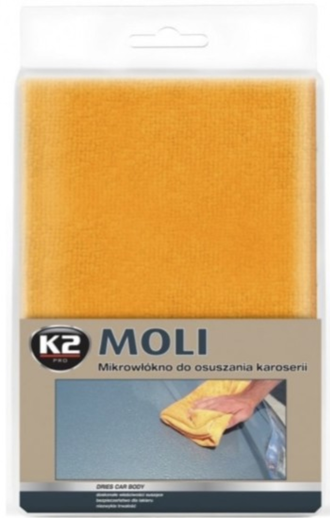 Laveta microfibra XXL - 60mmx60mm portocaliu