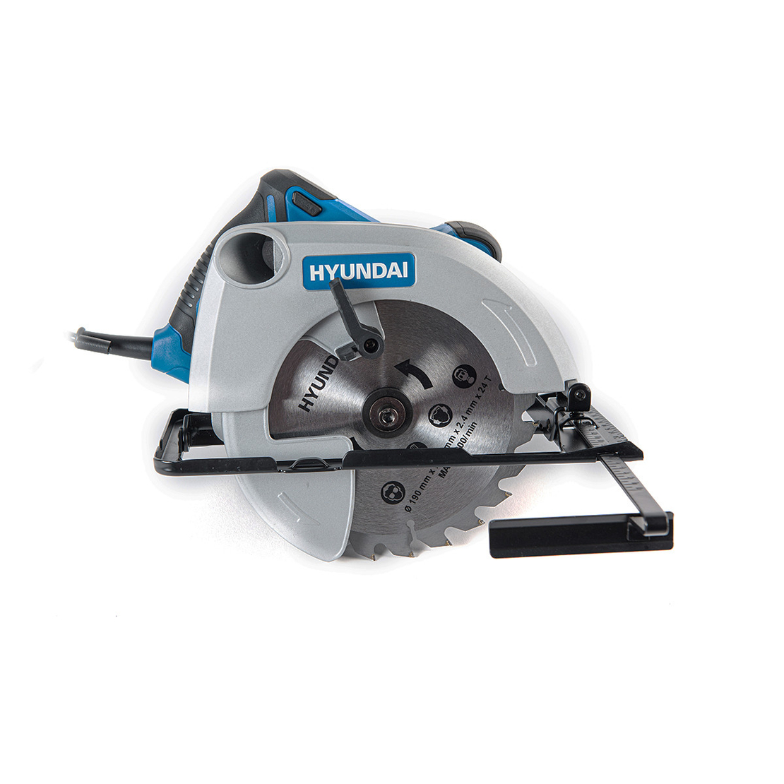 Fierastrau circular de mana Hyundai HY-CS 190 H, 1300w, adancime max. de taiere 68 mm, panza de 190 mm