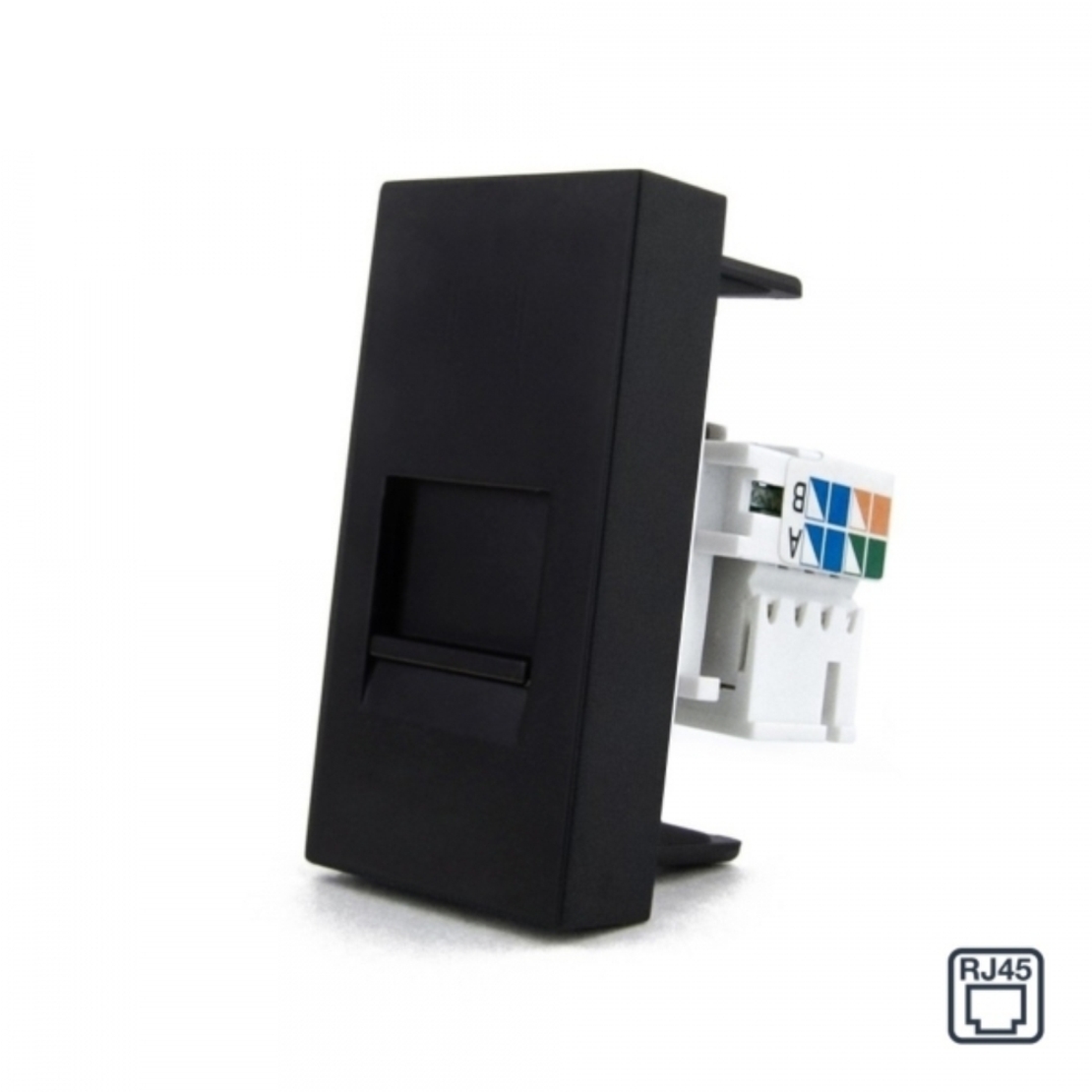 Priza internet Livolo, negru