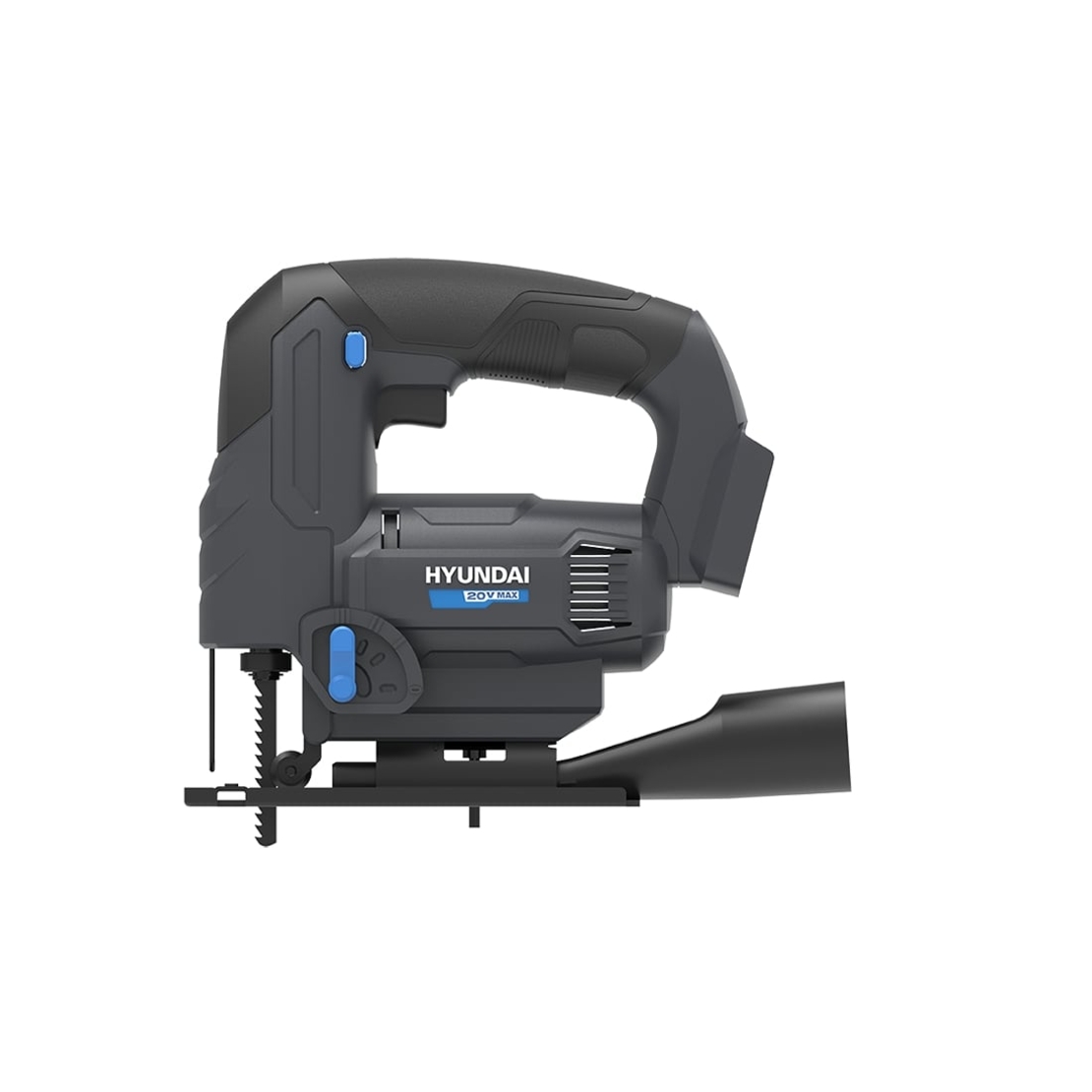 Fierastrau pendular cu acumulator 20V Hyundai JS20S-24, viteza variabila, taiere la 45°, livrat fara acumulator si incarcator
