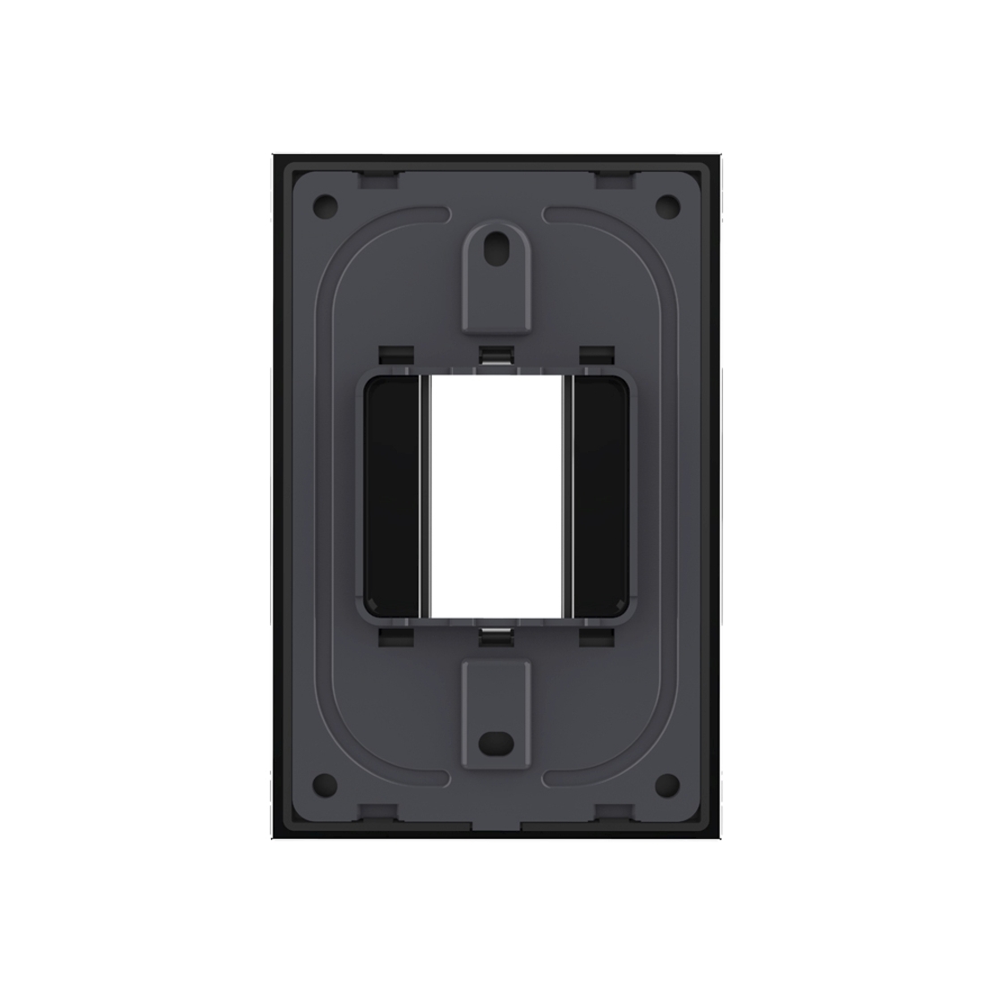 Rama din sticla Livolo standard Italian 1 modul - Serie noua, negru