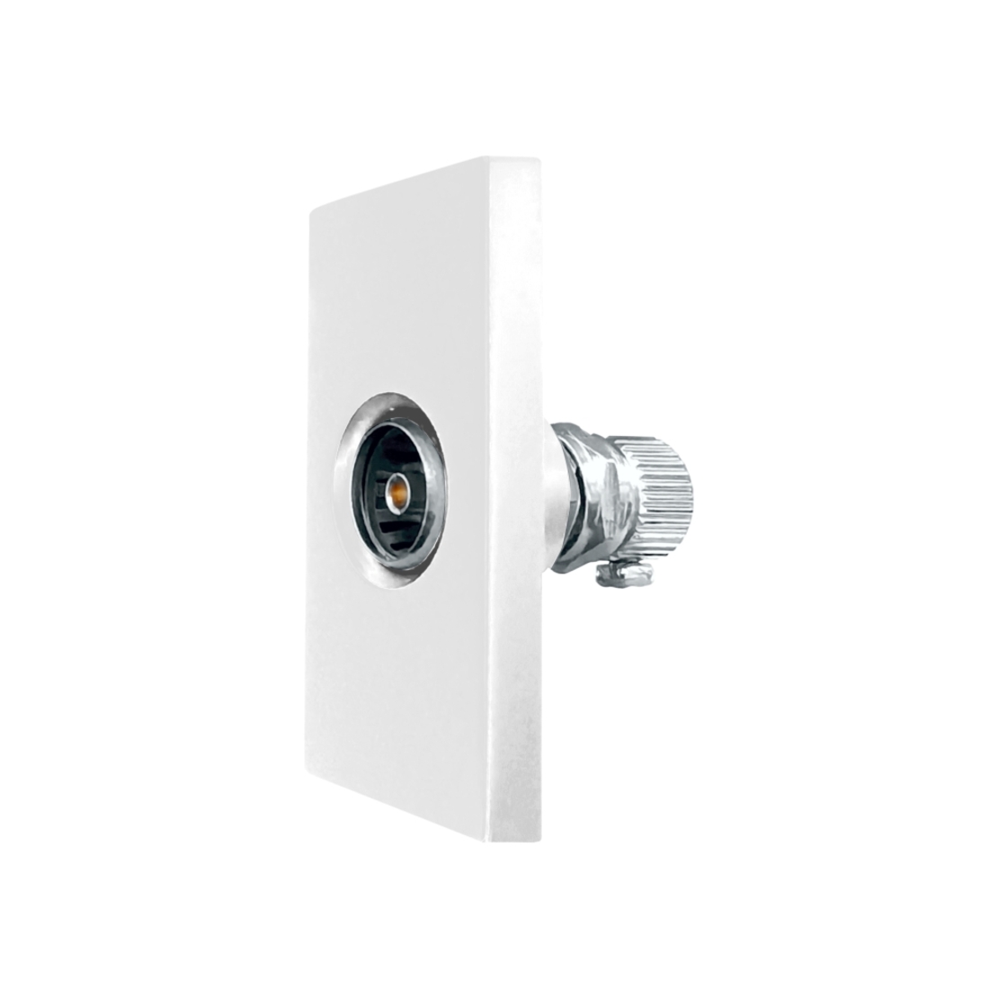 Modul Priza TV 1M LUXION, alb