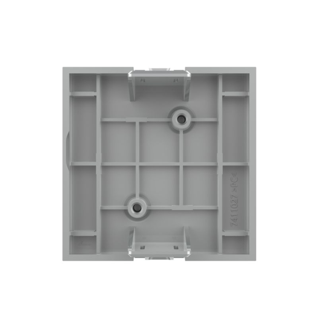 Priza Blank / Goala LIVOLO, 2 Module - Serie Noua, gri