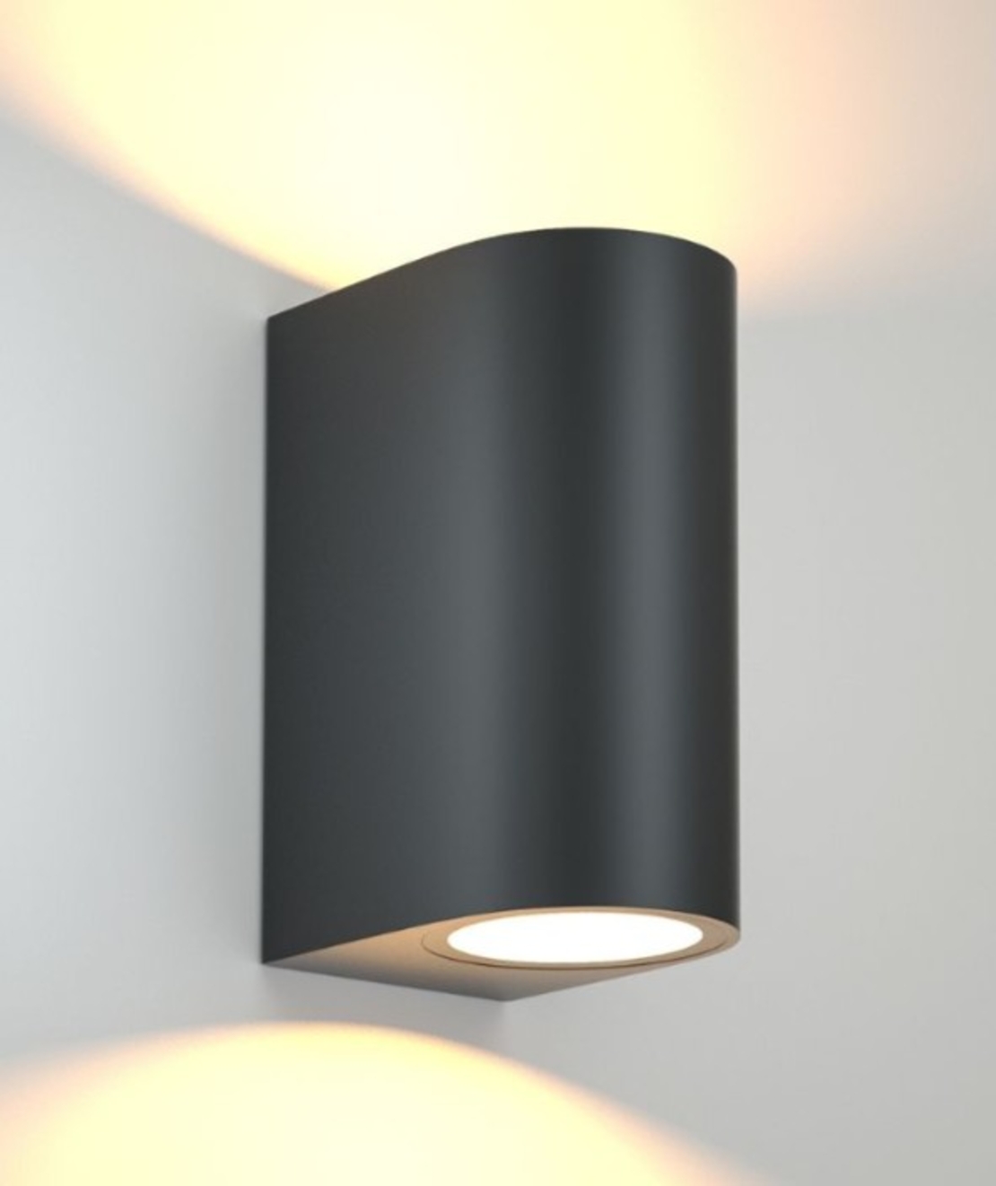 APLICA EXTERIOR NEGRU IP44 MAX 5Wx2xGU10 147x90x70mm