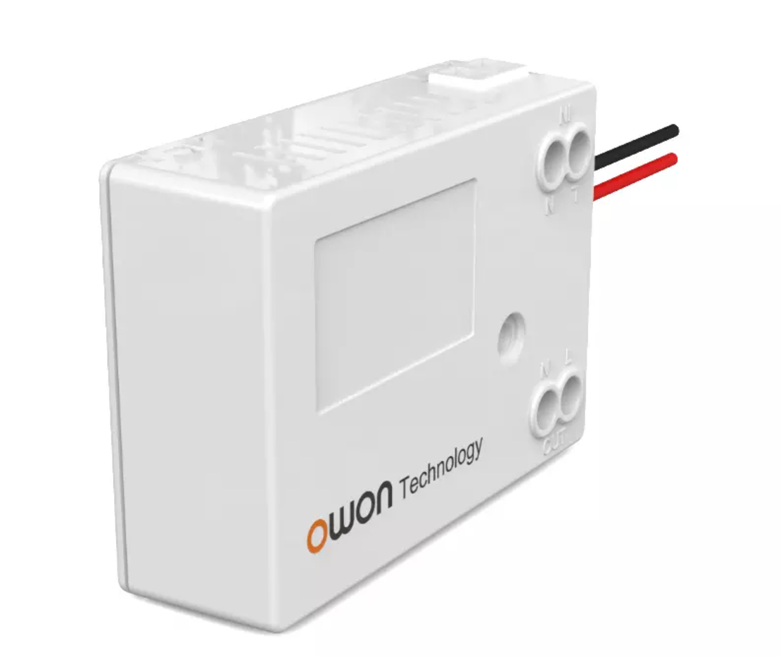 Releu inteligent pentru iluminare Owon, 6A, Protocol ZigBee, Programare, Control aplicatie