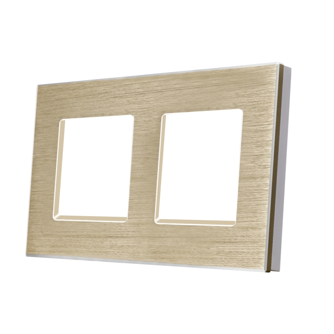 Rama Dubla din Aluminiu LUXION, auriu