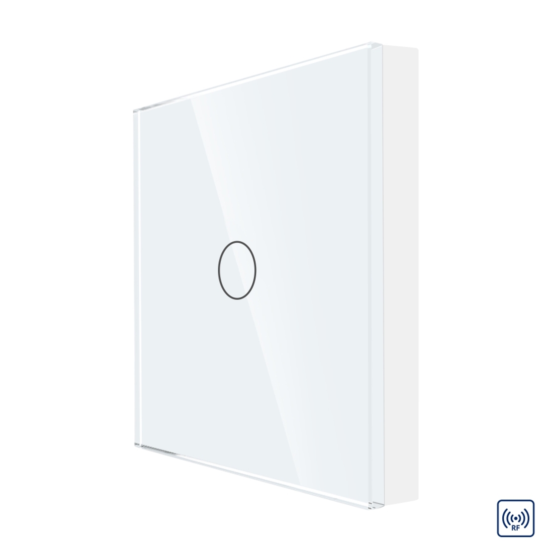 Telecomanda cu Touch Screen si 1 Canal RF433 LUXION, alb