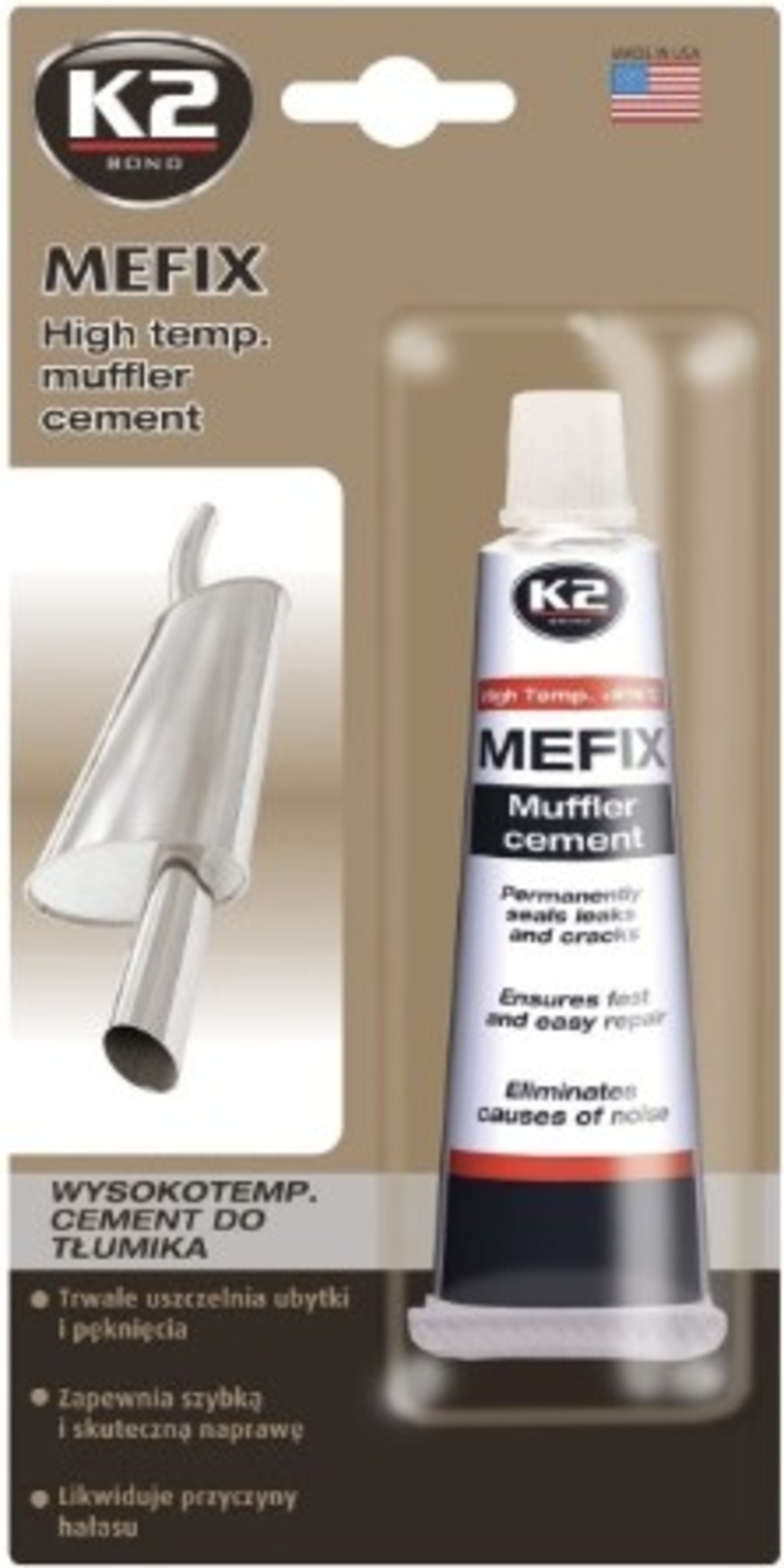 MEFIX 132gr - Etansator cimentat pentru sisteme de esapament 132gr