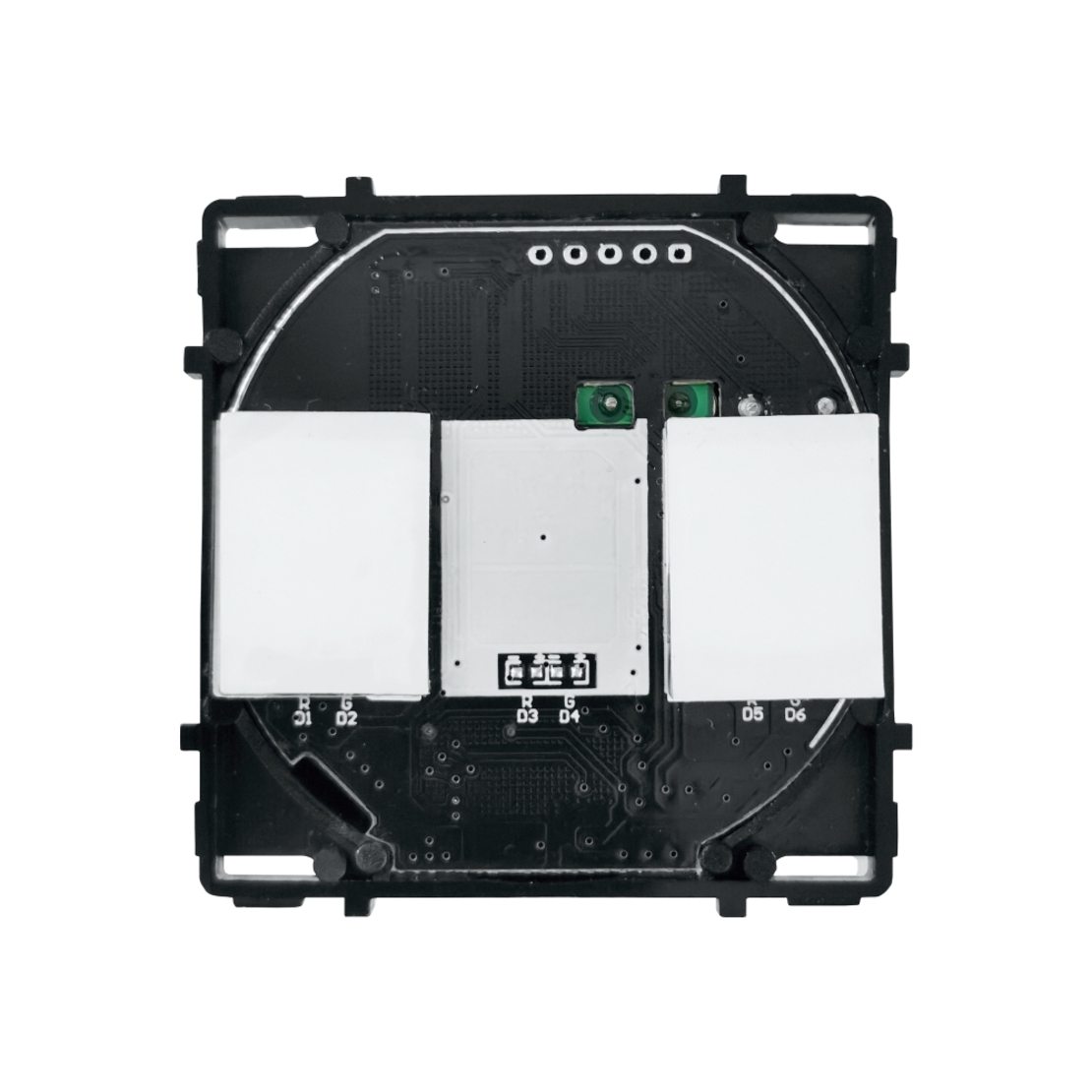 Modul Intrerupator Dublu cu Variator, RF433 cu Touch LUXION