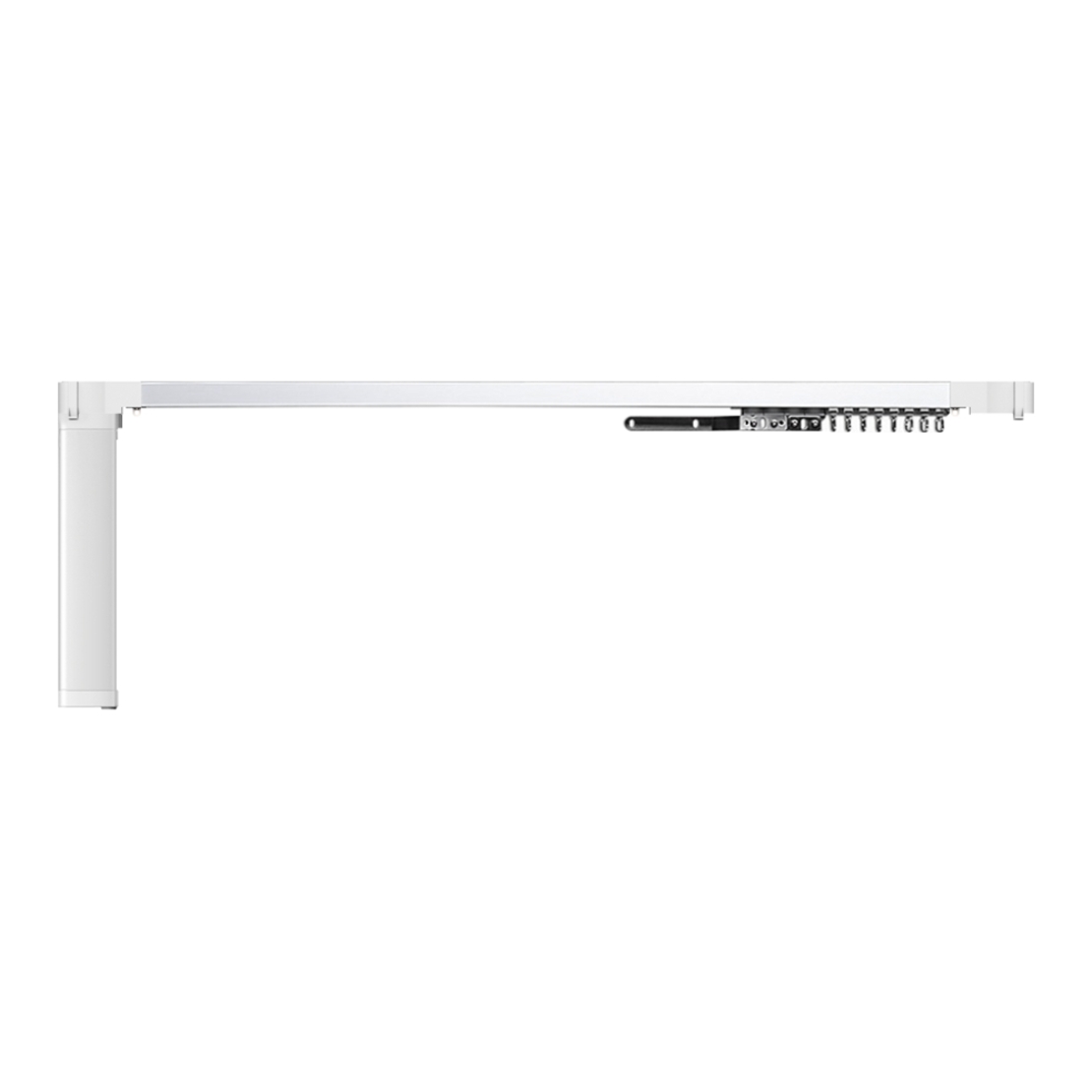 Set Motor LUXION + Sina Draperie cu Deschiere Laterala, Lungime 2M, Control Telefon