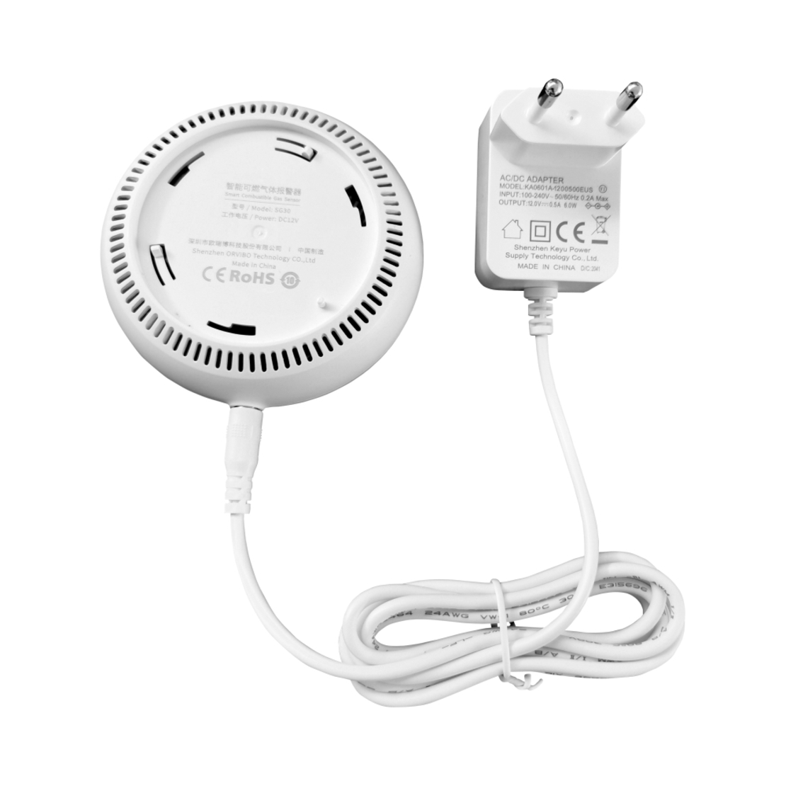 Senzor si detector de gaz Orvibo, protocol ZigBee