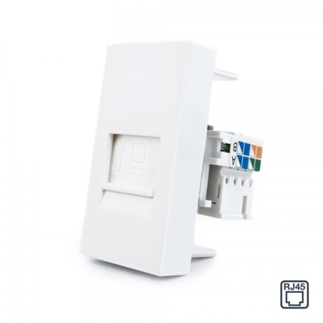 Priza internet Livolo, alb