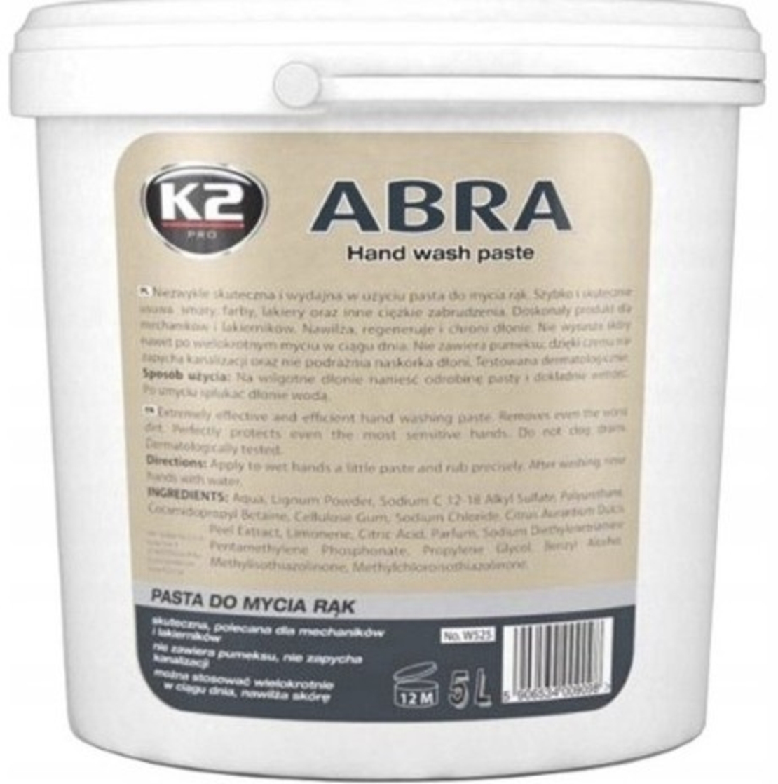 ABRA - Pasta pentru spalat pe maini 5L.