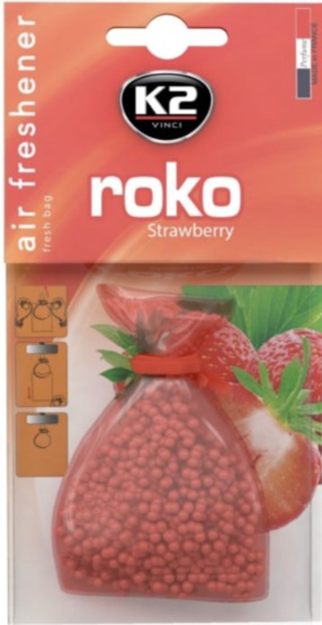 ROKO - Odorizant saculet cu granule 20gr. - Strawbery