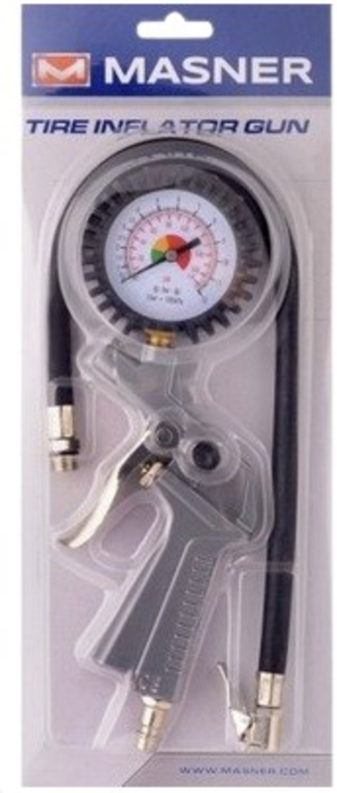 Pistol cu manometru pt. umflat rotile