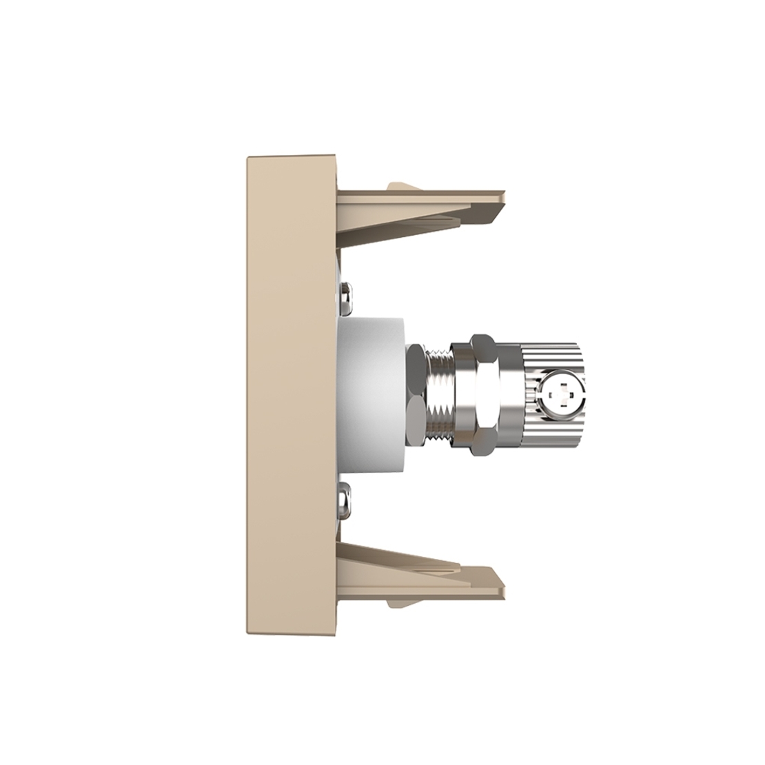 Priza TV Livolo, auriu