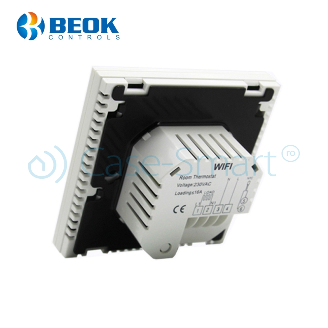 Termostat Wi-Fi pentru incalzirea electrica in pardoseala, Aplicatia mobila Smart Life, BeOk TDS21WiFi-Ep