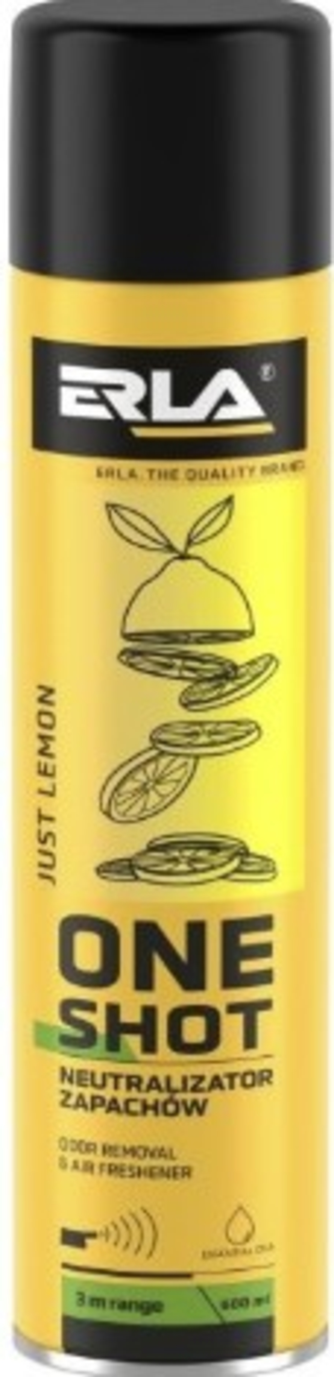 ERLA ONE SHOT - JUST LEMON neutralizator miros 600ml.