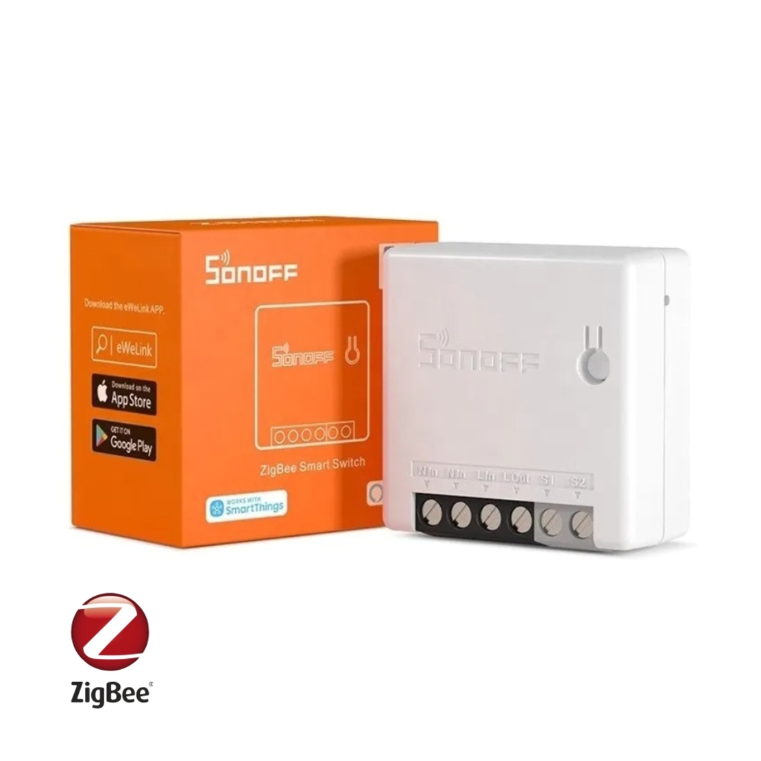 Releu Sonoff ZigBee Mini R2, Programare, Control de la distanta, Protocol ZigBee 3.0