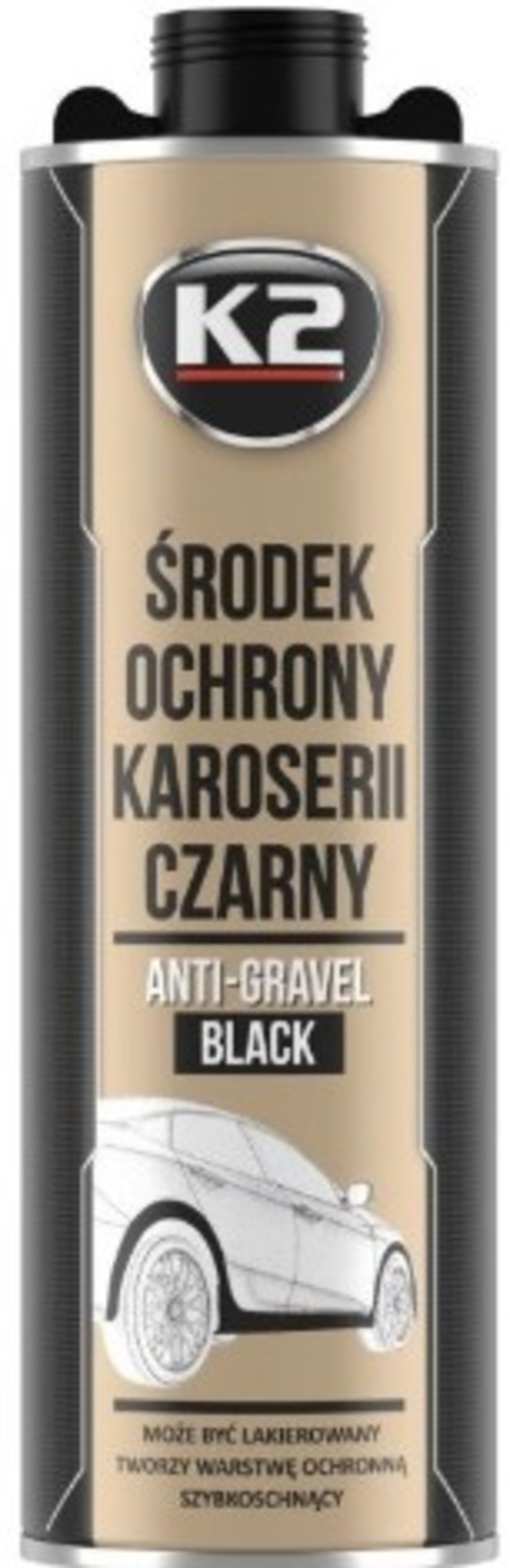 ANTI GRAVEL - Insonorizant pt. pistol 1L. - negru