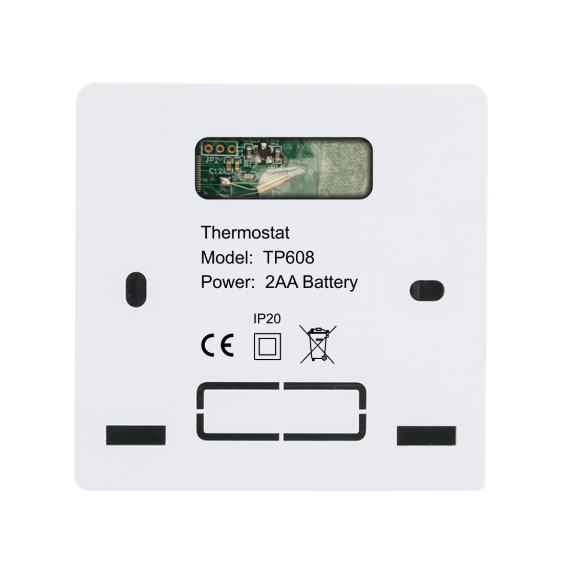 Termostat cu fir Luxion TP608 pentru centrala termica pe gaz sau electrica, Programari, Anti-inghet