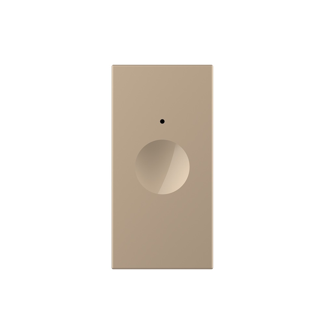 Modul Intrerupator Simplu Cap Scara / Cruce cu Touch LIVOLO 1M standard Italian, Protocol ZigBee EC, auriu