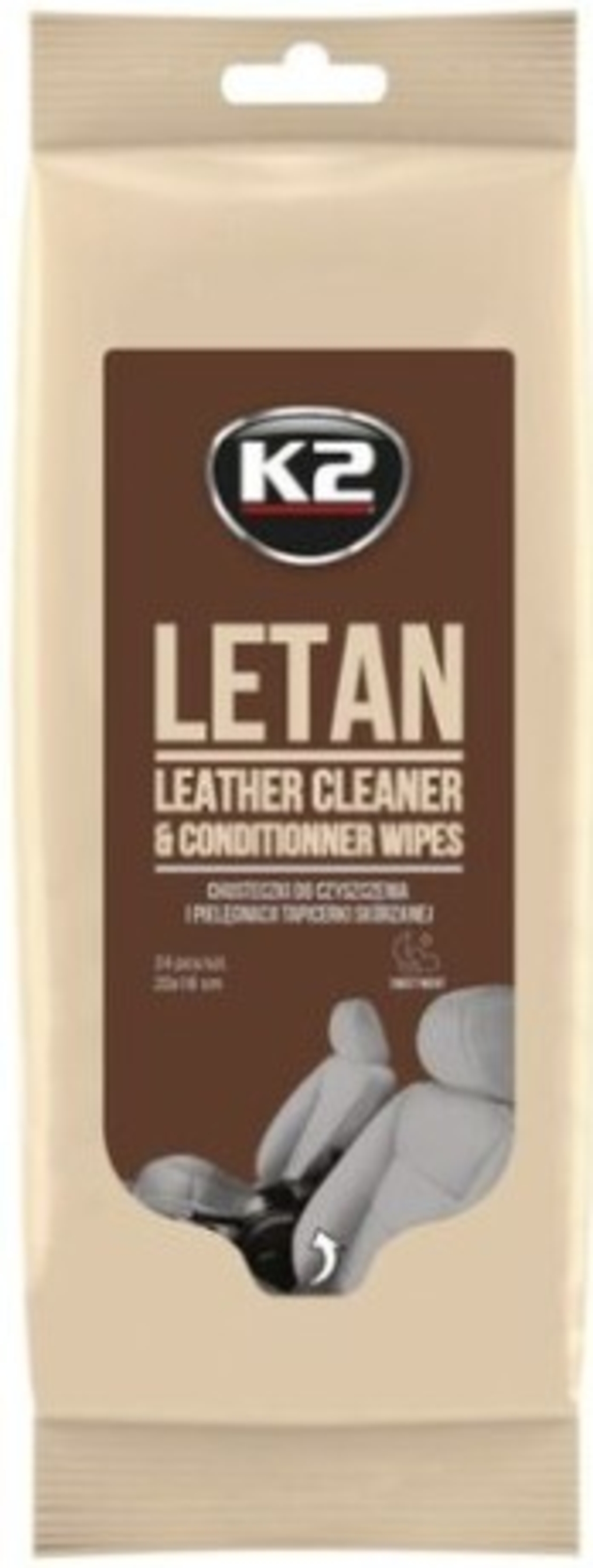 LETAN WIPES - Servetele de intretinere si curatare tapiterie de piele